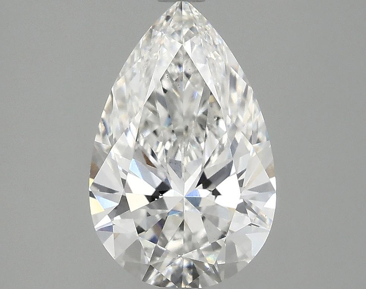 1.99 Carat Pear Shaped Ideal Cut VS1 IGI Certified Lab Grown Diamond