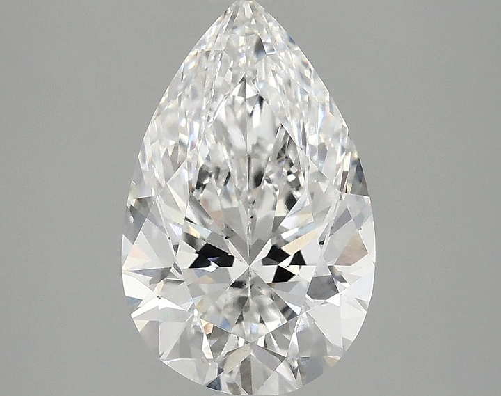 2.51 Carat Pear Shaped Ideal Cut VS2 IGI Certified Lab Grown Diamond