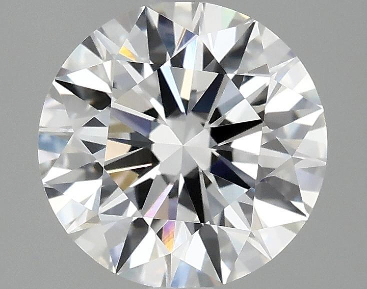 2.5 Carat Round Shaped Ideal Cut VVS2 IGI Certified Lab Grown Diamond