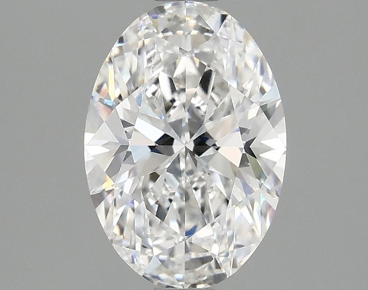 1.53 Carat Oval Shaped Ideal Cut SI1 IGI Certified Lab Grown Diamond