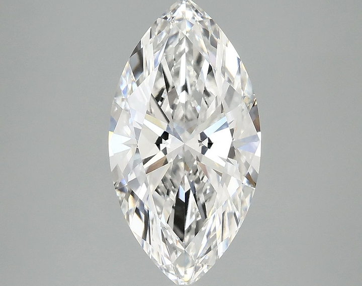 3.01 Carat Marquise Shaped Ideal Cut VVS2 IGI Certified Lab Grown Diamond