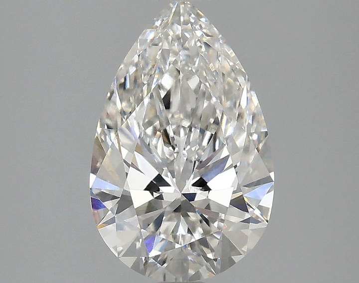 1.84 Carat Pear Shaped Ideal Cut VVS2 IGI Certified Lab Grown Diamond
