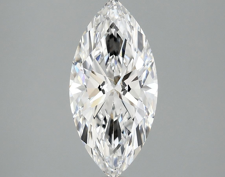 2.03 Carat Marquise Shaped Excellent Cut VS1 IGI Certified Lab Grown Diamond