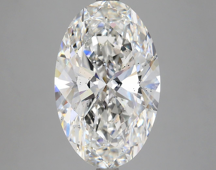 5.5 Carat Oval Shaped Excellent Cut SI1 IGI Certified Lab Grown Diamond
