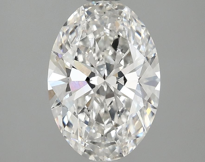 2.03 Carat Oval Shaped Ideal Cut VVS2 IGI Certified Lab Grown Diamond