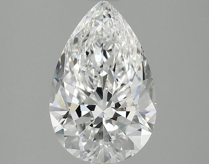 2.08 Carat Pear Shaped Ideal Cut VVS2 IGI Certified Lab Grown Diamond