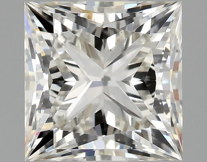 2.03 Carat Princess Shaped Ideal Cut VS1 IGI Certified Lab Grown Diamond
