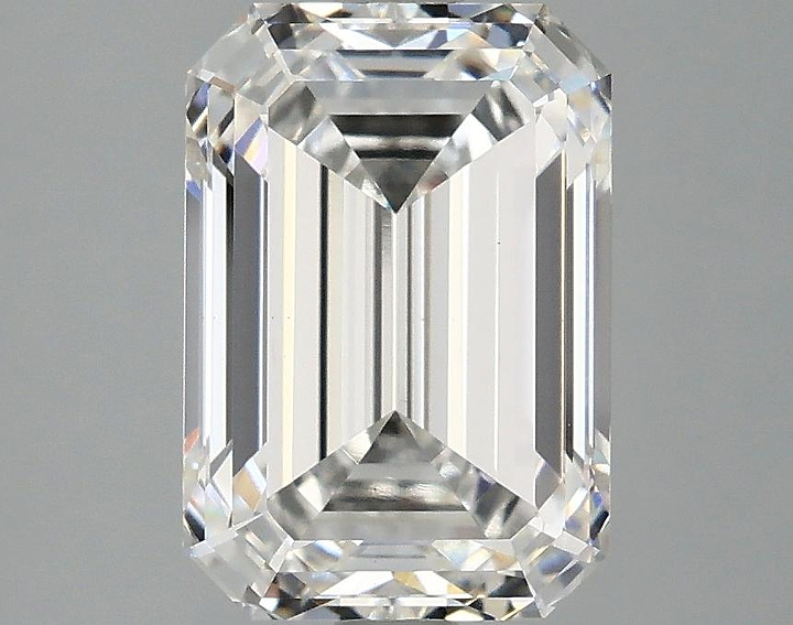 3.1 Carat Emerald Shaped Ideal Cut VS1 IGI Certified Lab Grown Diamond