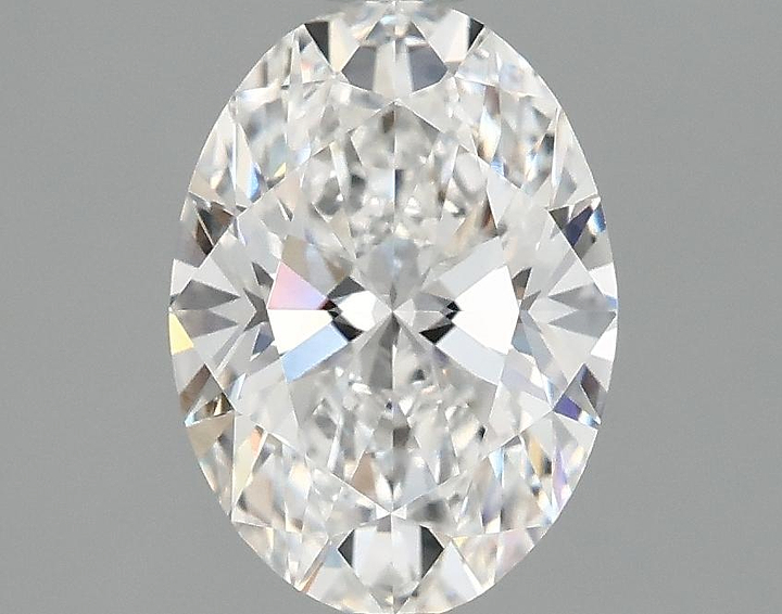 1.44 Carat Oval Shaped Ideal Cut VVS1 IGI Certified Lab Grown Diamond
