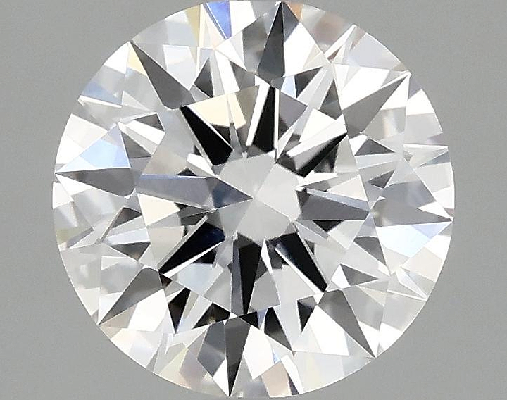 2.05 Carat Round Shaped Ideal Cut VVS2 IGI Certified Lab Grown Diamond