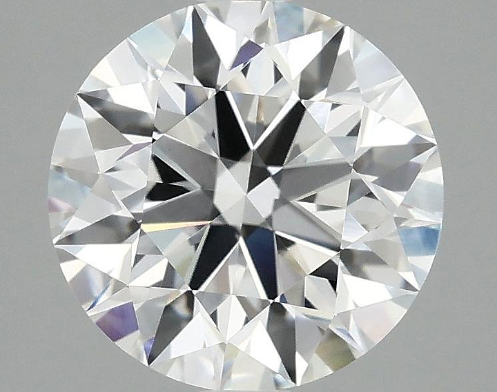 2.47 Carat Round Shaped Excellent Cut VVS2 IGI Certified Lab Grown Diamond