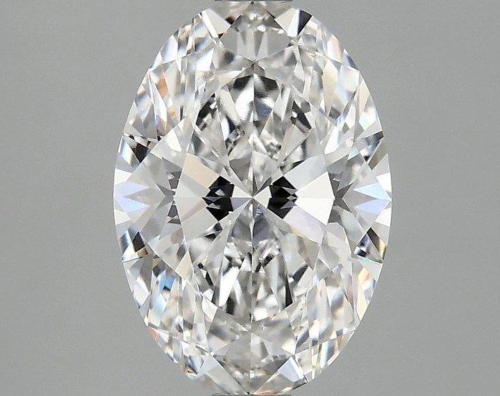 2.08 Carat Oval Shaped Ideal Cut VVS2 IGI Certified Lab Grown Diamond