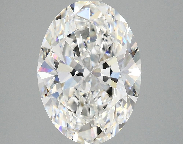 3.06 Carat Oval Shaped Ideal Cut VVS2 IGI Certified Lab Grown Diamond