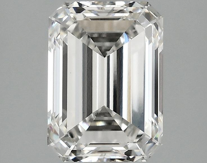 2.02 Carat Emerald Shaped Excellent Cut VVS2 IGI Certified Lab Grown Diamond