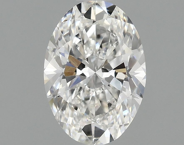 0.98 Carat Oval Shaped Ideal Cut VVS2 IGI Certified Lab Grown Diamond
