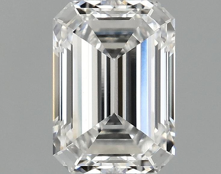 1.1 Carat Emerald Shaped Ideal Cut VVS2 IGI Certified Lab Grown Diamond