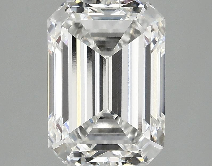2.53 Carat Emerald Shaped Ideal Cut VS1 IGI Certified Lab Grown Diamond