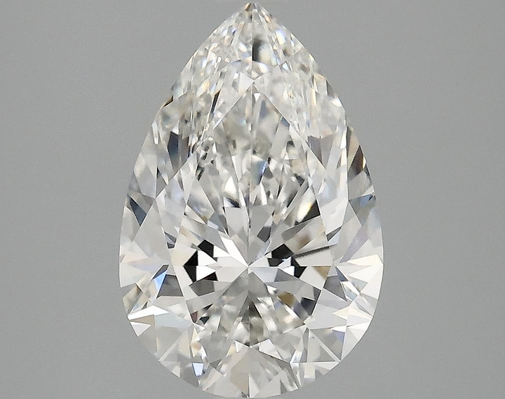 2.54 Carat Pear Shaped Excellent Cut VVS2 IGI Certified Lab Grown Diamond