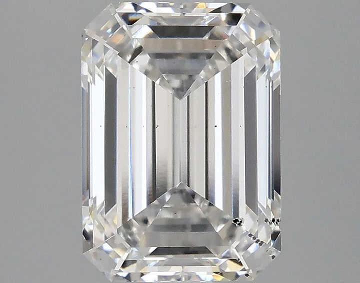 3.1 Carat Emerald Shaped Ideal Cut SI1 IGI Certified Lab Grown Diamond