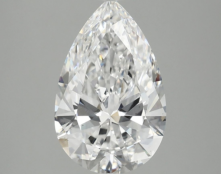 3.02 Carat Pear Shaped Ideal Cut VS2 IGI Certified Lab Grown Diamond