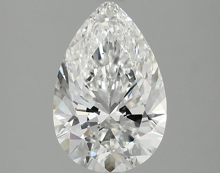 2.15 Carat Pear Shaped Excellent Cut VS1 IGI Certified Lab Grown Diamond
