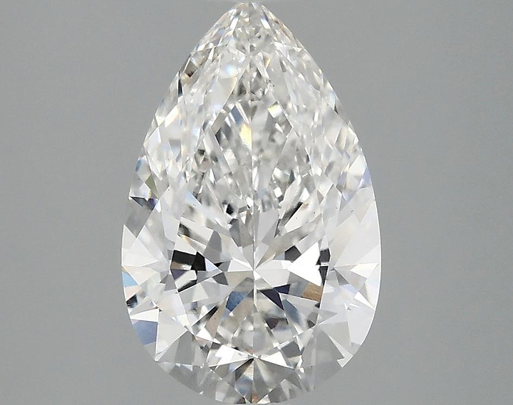 2.03 Carat Pear Shaped Ideal Cut VS1 IGI Certified Lab Grown Diamond