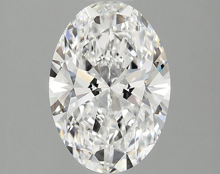 1.6 Carat Oval Shaped Ideal Cut VVS2 IGI Certified Lab Grown Diamond