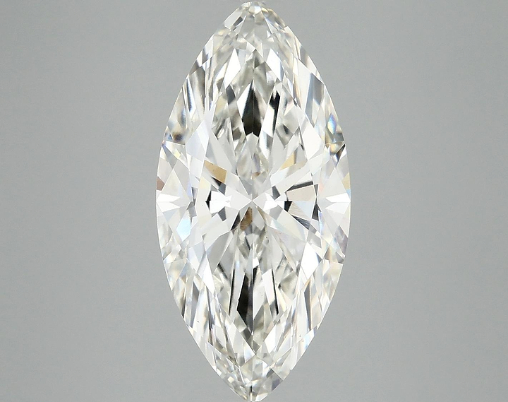 3.75 Carat Marquise Shaped Excellent Cut VS1 IGI Certified Lab Grown Diamond
