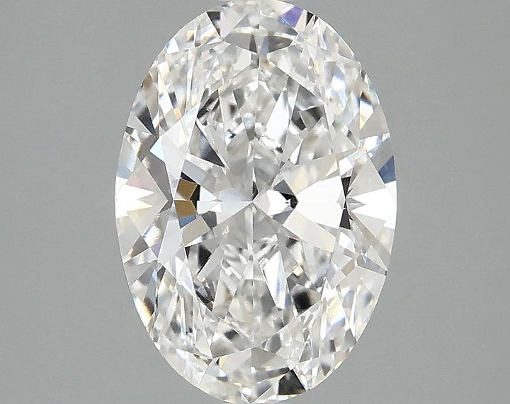 2.05 Carat Oval Shaped Ideal Cut VVS2 IGI Certified Lab Grown Diamond