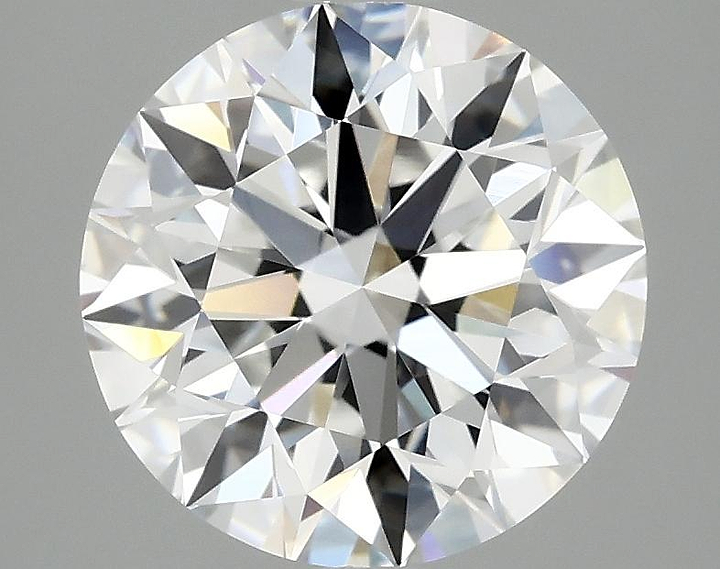 2.98 Carat Round Shaped Excellent Cut VVS2 IGI Certified Lab Grown Diamond