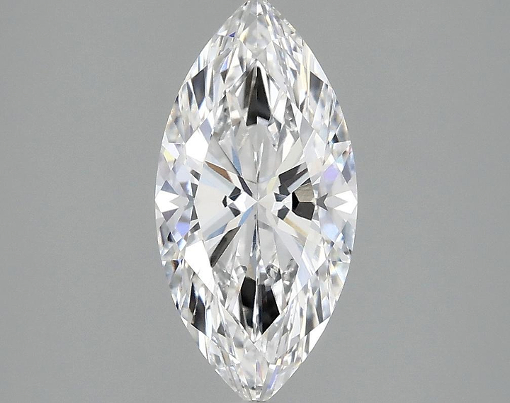 1.57 Carat Marquise Shaped Excellent Cut VVS2 IGI Certified Lab Grown Diamond