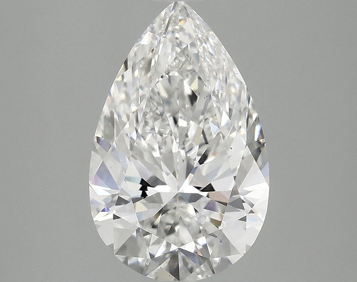 2.48 Carat Pear Shaped Ideal Cut VS2 IGI Certified Lab Grown Diamond