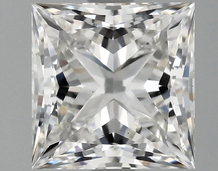 2.05 Carat Princess Shaped Ideal Cut VS2 IGI Certified Lab Grown Diamond
