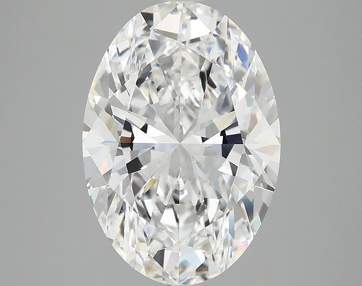 4.09 Carat Oval Shaped Ideal Cut VVS2 IGI Certified Lab Grown Diamond