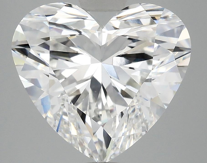 4.91 Carat Heart Shaped Ideal Cut VS1 IGI Certified Lab Grown Diamond