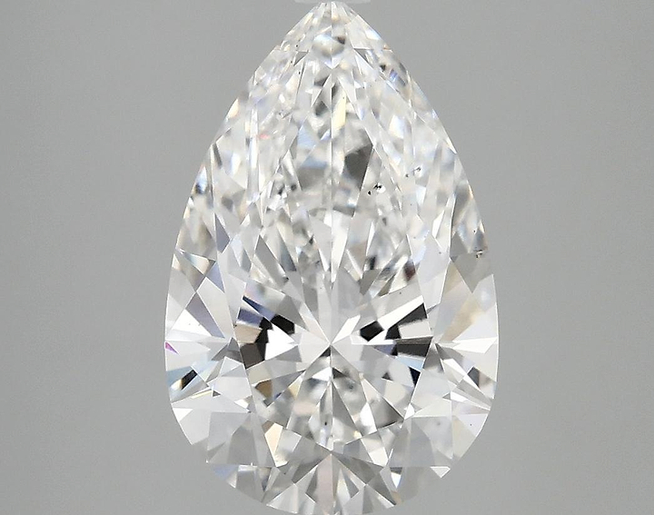 3.09 Carat Pear Shaped Ideal Cut VS2 IGI Certified Lab Grown Diamond