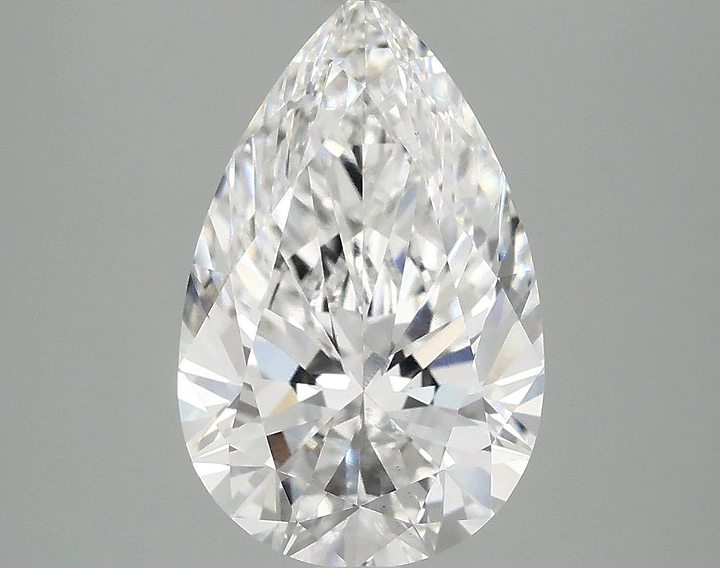 3.07 Carat Pear Shaped Ideal Cut VS1 IGI Certified Lab Grown Diamond