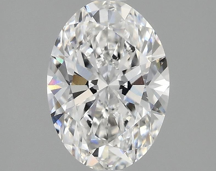 1.56 Carat Oval Shaped Ideal Cut VVS2 IGI Certified Lab Grown Diamond