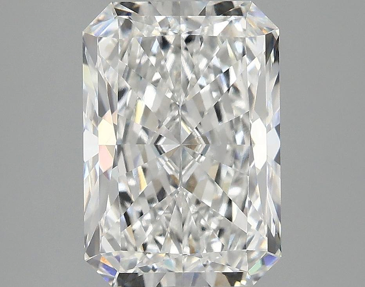 3.09 Carat Radiant Shaped Ideal Cut VVS2 IGI Certified Lab Grown Diamond