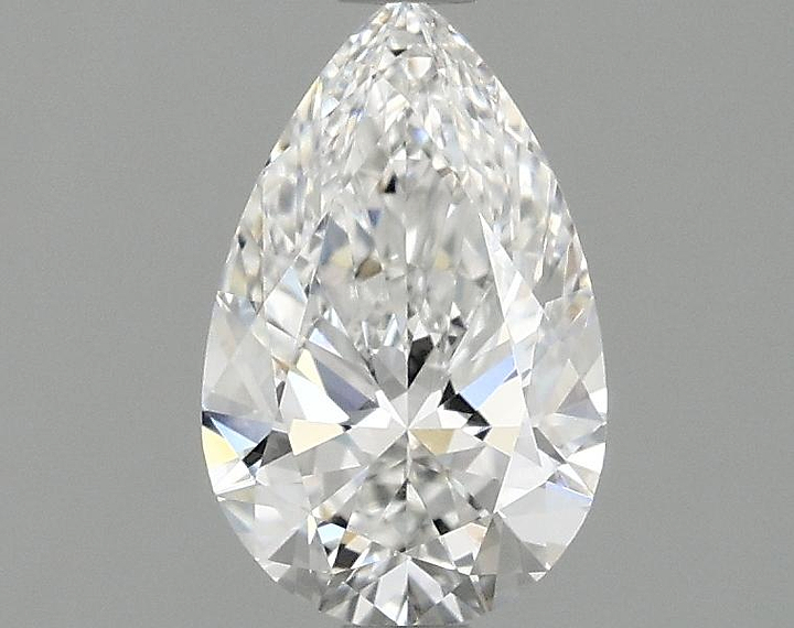 1.07 Carat Pear Shaped Ideal Cut VVS2 IGI Certified Lab Grown Diamond