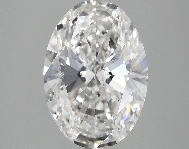 2.5 Carat Oval Shaped Ideal Cut VS2 IGI Certified Lab Grown Diamond