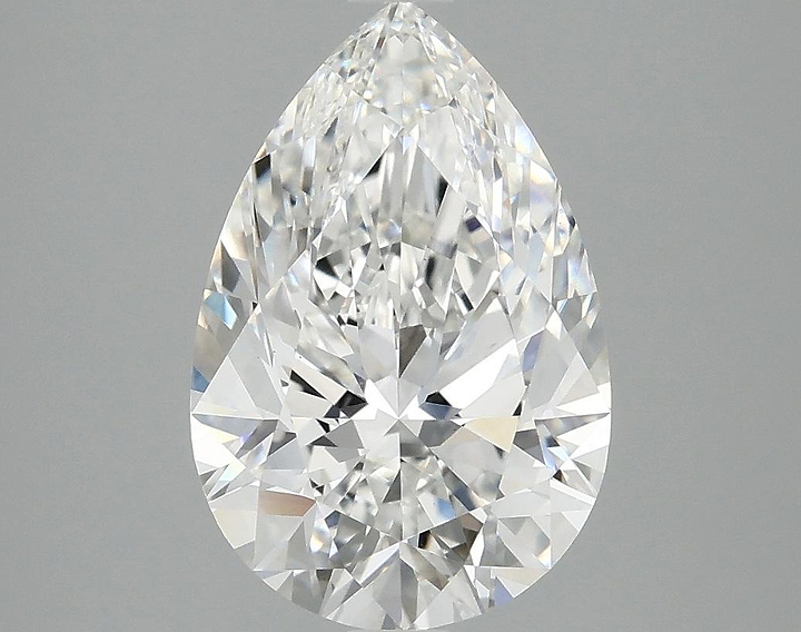 3.09 Carat Pear Shaped Excellent Cut VS1 IGI Certified Lab Grown Diamond