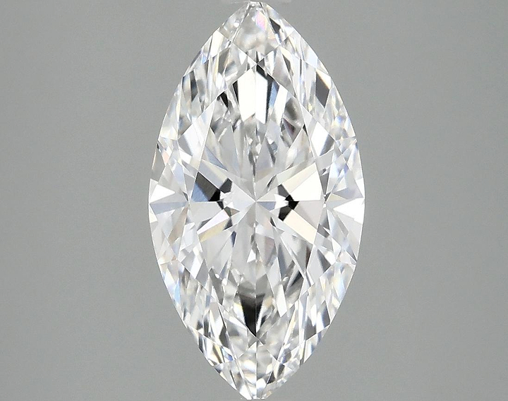 2.07 Carat Marquise Shaped Excellent Cut VVS2 IGI Certified Lab Grown Diamond