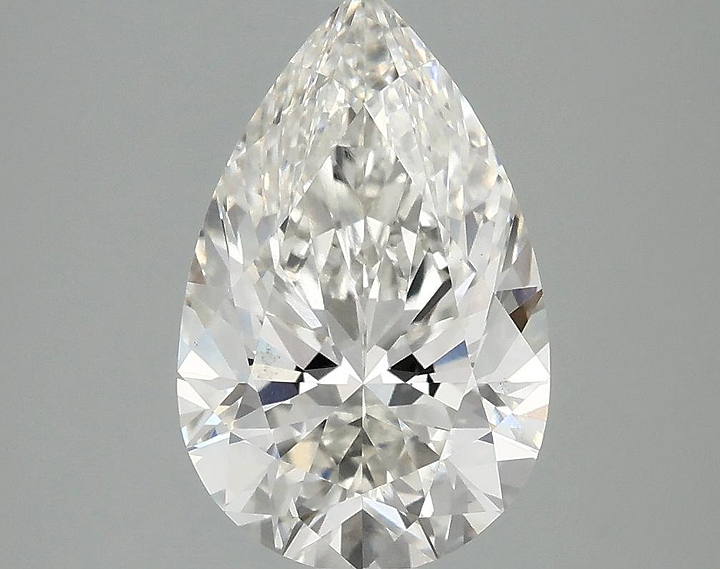 2.55 Carat Pear Shaped Ideal Cut VS1 IGI Certified Lab Grown Diamond