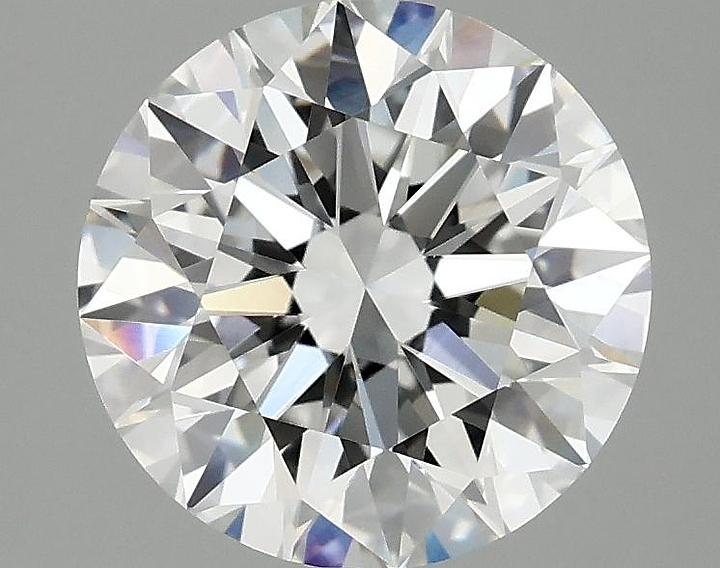 2.52 Carat Round Shaped Excellent Cut VVS2 IGI Certified Lab Grown Diamond