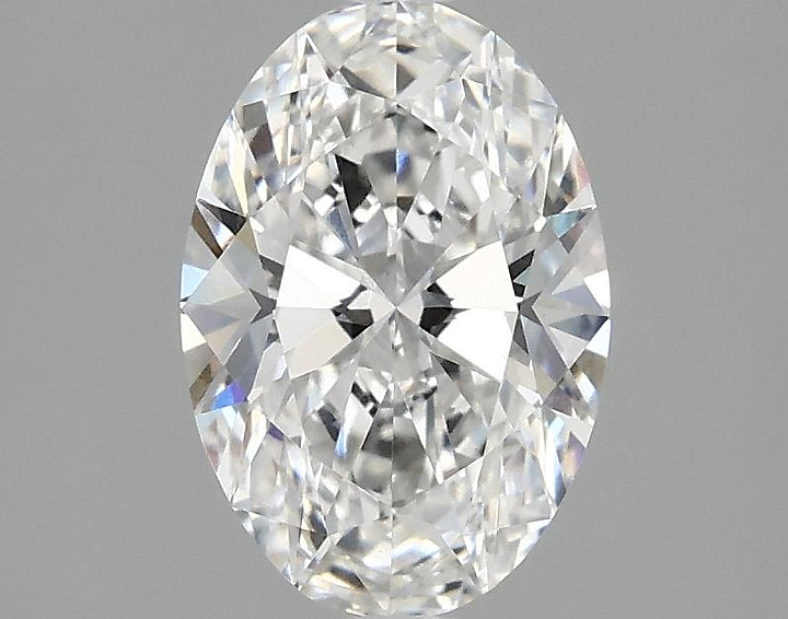 1.42 Carat Oval Shaped Ideal Cut VVS2 IGI Certified Lab Grown Diamond