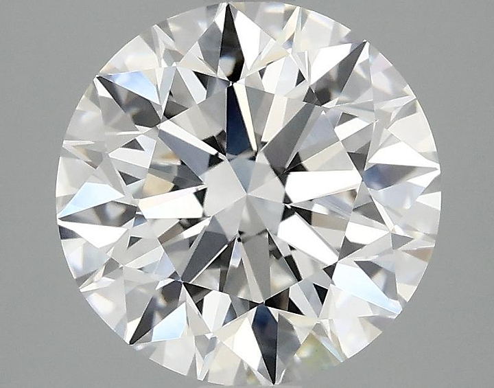 3.04 Carat Round Shaped Excellent Cut VVS2 IGI Certified Lab Grown Diamond