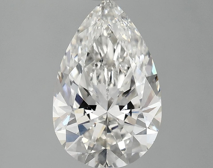 2.06 Carat Pear Shaped Ideal Cut VVS2 IGI Certified Lab Grown Diamond