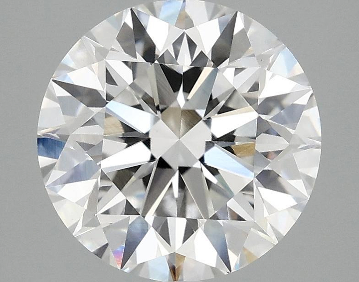 3.08 Carat Round Shaped Excellent Cut VS1 IGI Certified Lab Grown Diamond