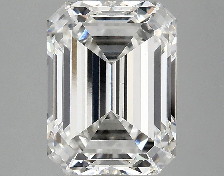 3.08 Carat Emerald Shaped Excellent Cut VS1 IGI Certified Lab Grown Diamond